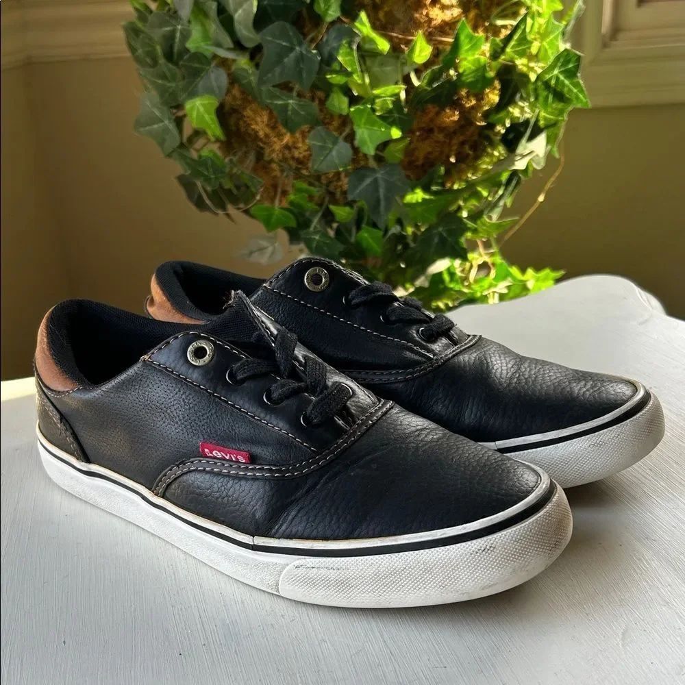 Levi's Black and Brown Men's Sneakers